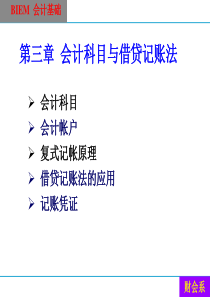 设置会计科目和账户