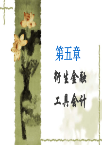 高级财务会计第5章衍生工具