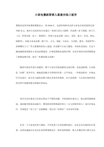 小家电履新营销人重建市场三板斧(doc7)(1)