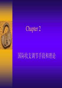 2国际收支调节政策和理论