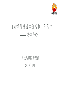 2-01ERP系统内控工作程序总体介绍-0601