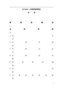 《COSO—内部控制框架》(翻译稿)（DOC 105页）