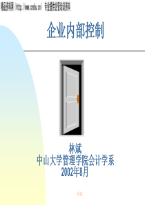 企业内部控制(1)