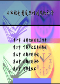 内部控制制度及控制风险评价(ppt46).ppt