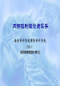内部控制理论与实务1
