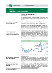 Europe- The Week Ahead-法国巴黎证券(亚洲)