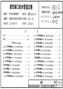 03SS505柔性接口给水管道支墩--haimeng222