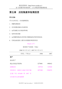 应收账款和短期投资--对应收账款施行内部控制(DOC86页)