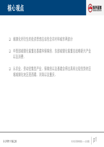 东兴证券区域城镇化的思考
