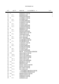 会计师事务所负债类底稿(1)