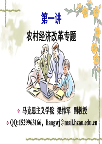 农村经济改革