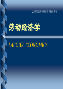 劳动经济学第三章劳动力供给