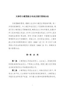 天津小额贷款公司