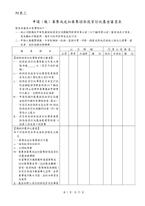 申请(报)募集或追加募集证券投资信托基金审查表