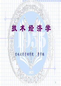 技术经济学XXXX