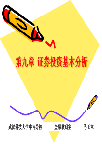 第九章 证券投资基本分析