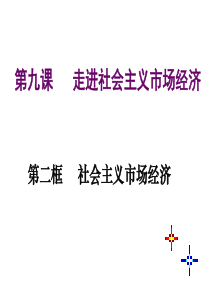 社会主义市场经济(1)