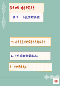 第十四章 对外经济关系