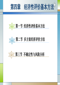 第四章经济性评价方法