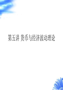 货币与经济波动理论