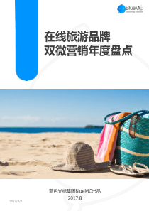 在线旅游品牌双微营销年度盘点（PDF28页）