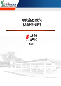 某公司融资计划书（PPT46页)