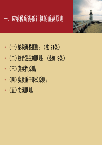 二、应纳税所得额