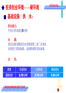 园区投资环境-PowerPointPresentati