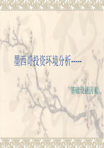 墨西哥投资环境分析