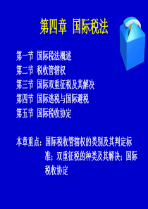 第四章国际税法