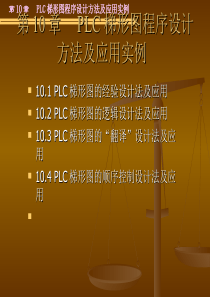 PLC梯形图程序设计方法及应用实例(经典分享)