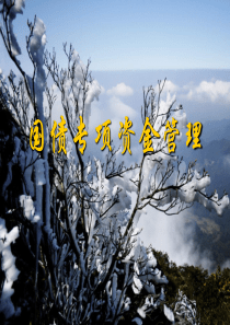 林业国债专项资金管理