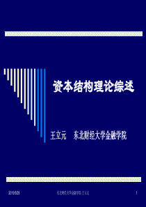 资本结构理论综述