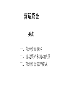 财务管理-营运资金（PPT30页）