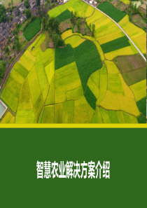 智慧农业大棚高效节水灌溉