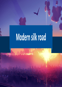 丝绸之路的探究(全英文)