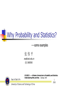 部分摘录自-WhyProbabilityandSt