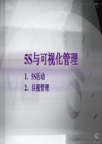 5S—VF培训资料
