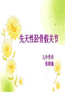 先天性胫骨假关节