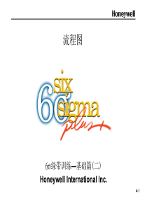 6S绿带训练基础篇(二)流程图