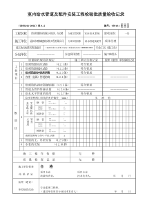 给水管