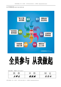 现场管理，精益改善，5S，6S，培训课件；