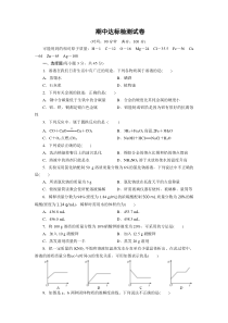 【九年级下册化学】2020年人教版九年级化学下册期中达标检测试卷
