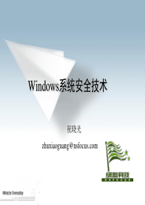Windows系统安全技术