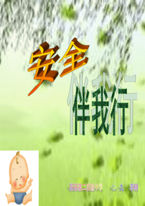 安全伴我行 班会