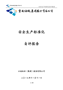安全生产标准化