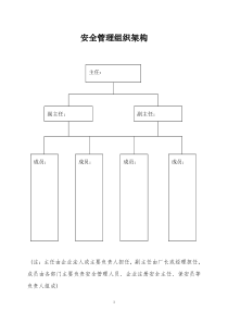 安全管理组织架构