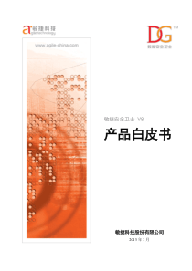 敏捷科技安全卫士AgileDGV8白皮书(pro)