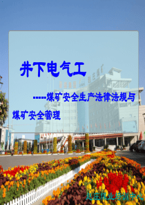 煤矿安全生产法律法规与煤矿安全管理