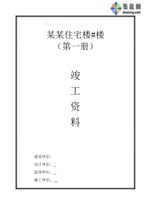 河南某住宅楼电气与给排水验收资料_secret